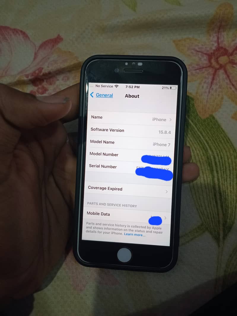 I phone 7 32 gb finger print working jv 17