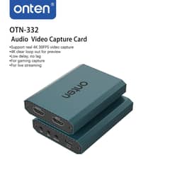 Onten Video Capture Card HDMI output 4K@60Hz OTN-332