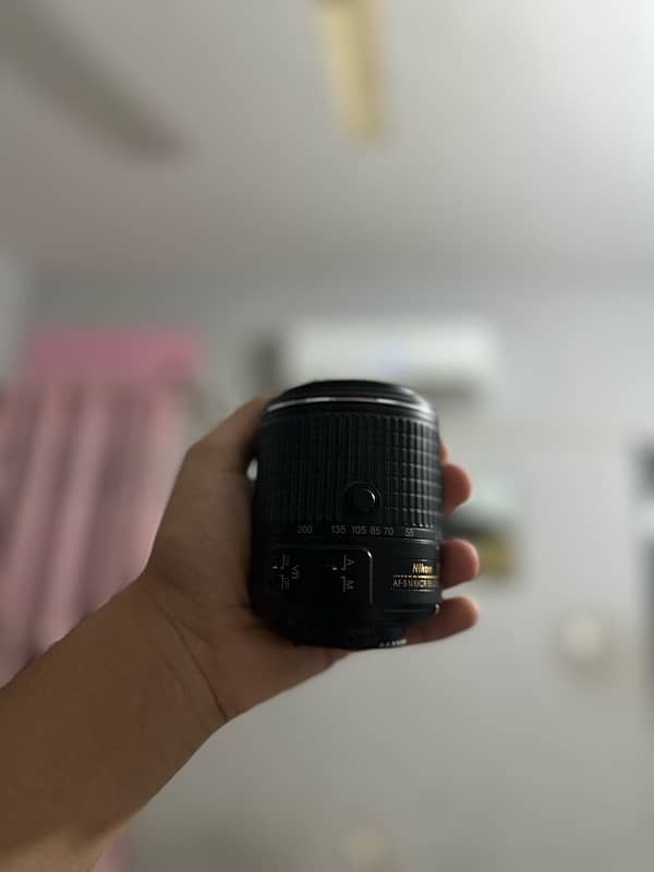 Nikon D3400 with 2 lens 18-55 and 55-200 5