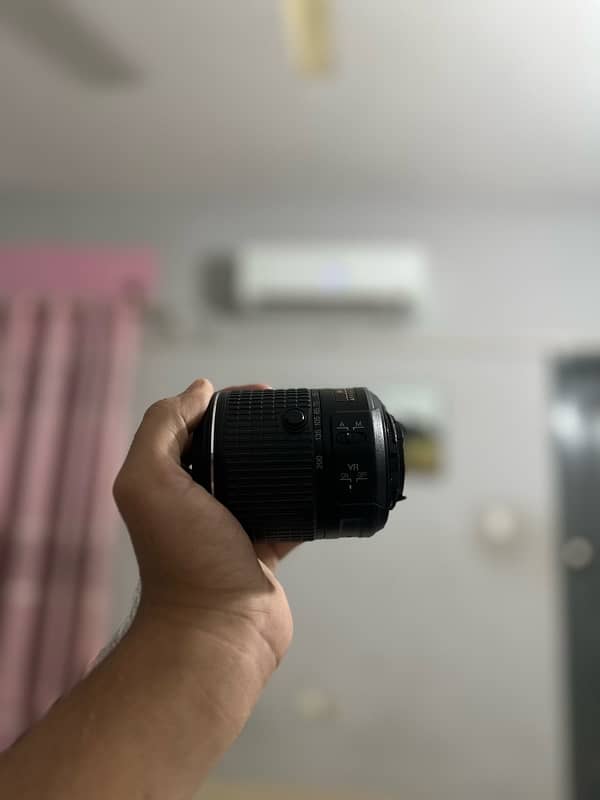 Nikon D3400 with 2 lens 18-55 and 55-200 7