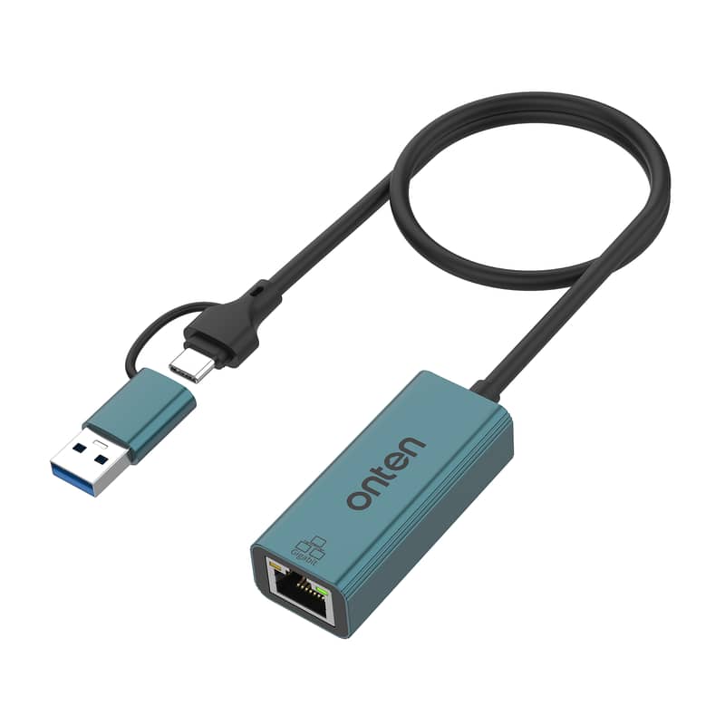 Onten USB-C USB 3.0 to Gigabit Adapter 0