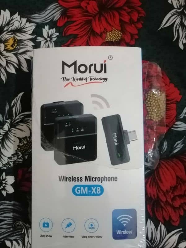 Morui wireless mic GM - X8 2