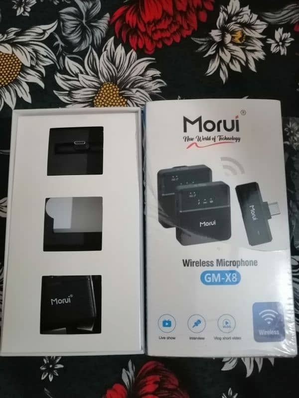 Morui wireless mic GM - X8 3