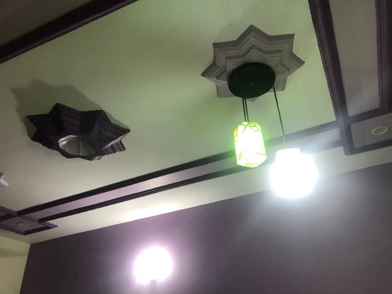 North Nazimabad block L first floor portion 3 beddd on sale 1