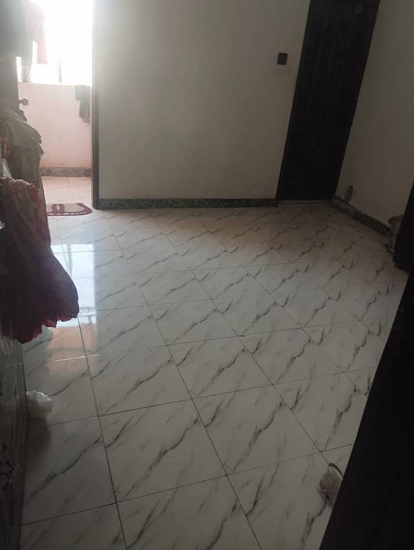 North Nazimabad block L first floor portion 3 beddd on sale 7