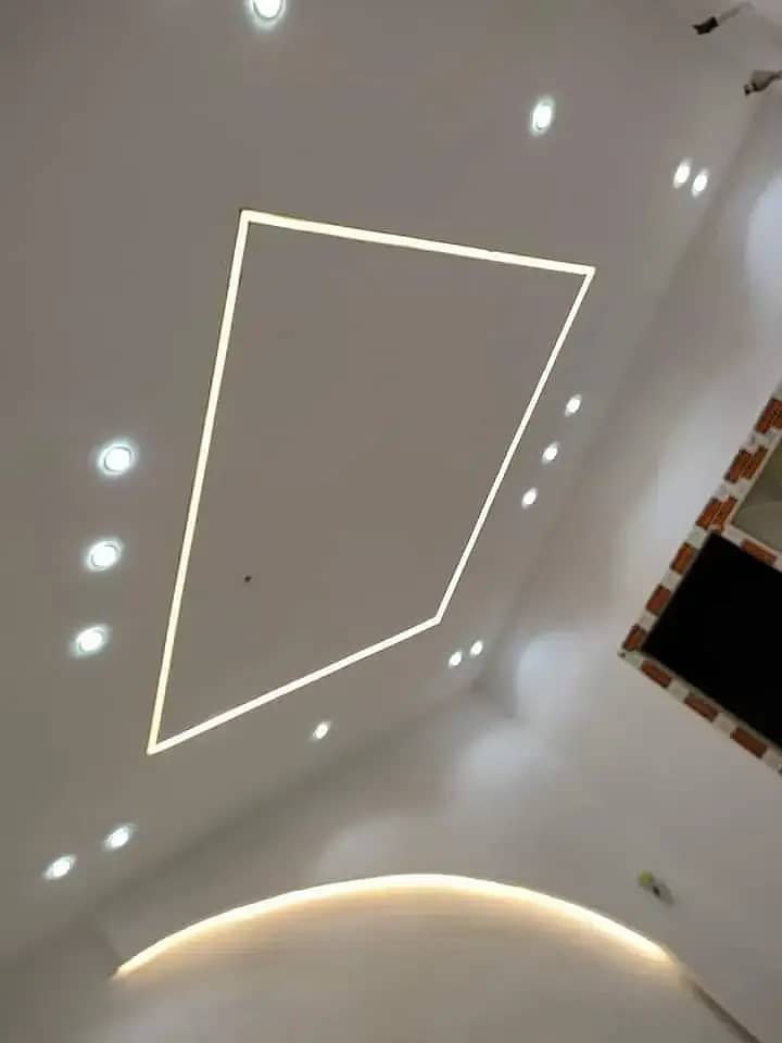 pop ceiling/ pvc roof seiling/ false ceiling design/ gypsum ceiling 14