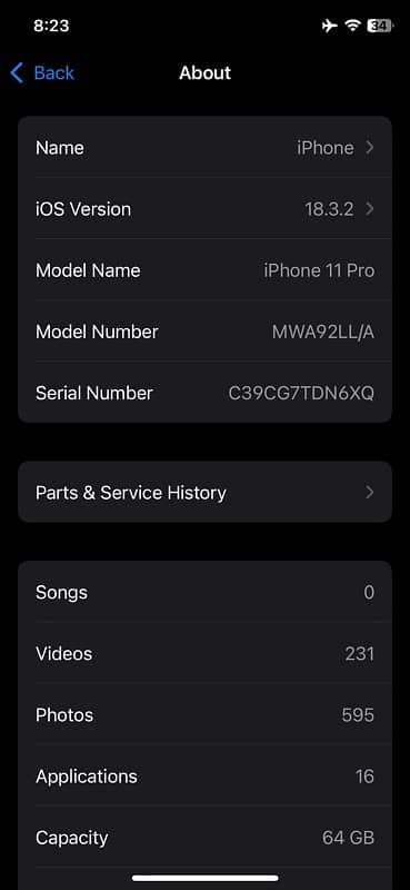 iphone 11 pro 8