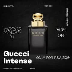 Gucci Intense Oud Perfume 96.3% OFF