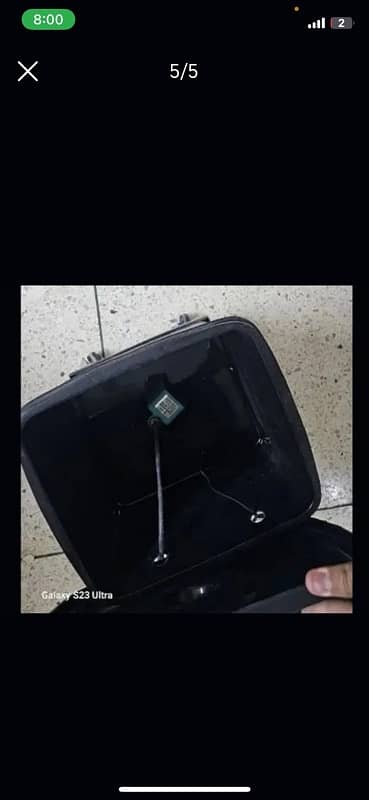 Pedestal Fan with cooling system like AC 4