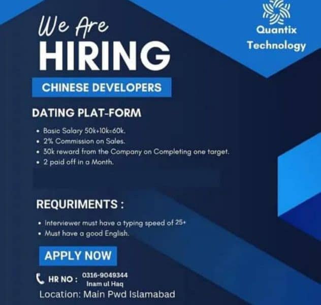 Job available 0