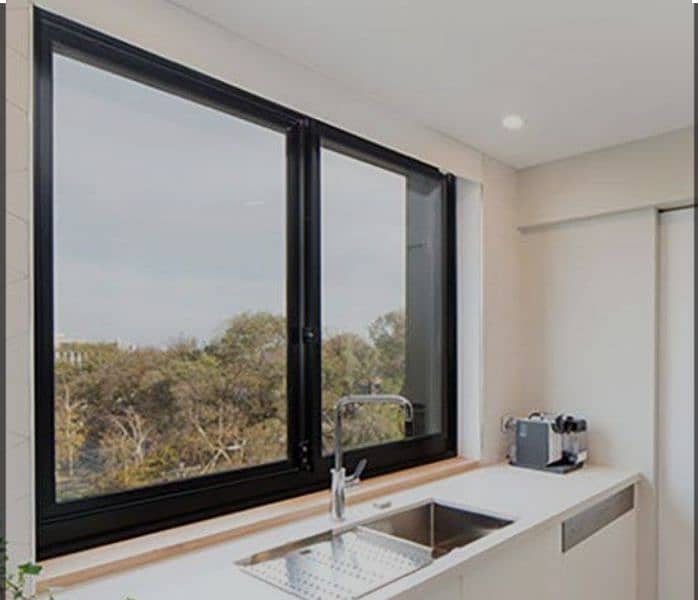 Aluminium window/Upvc door/Glass work/Glass Partition/Upvc window 6
