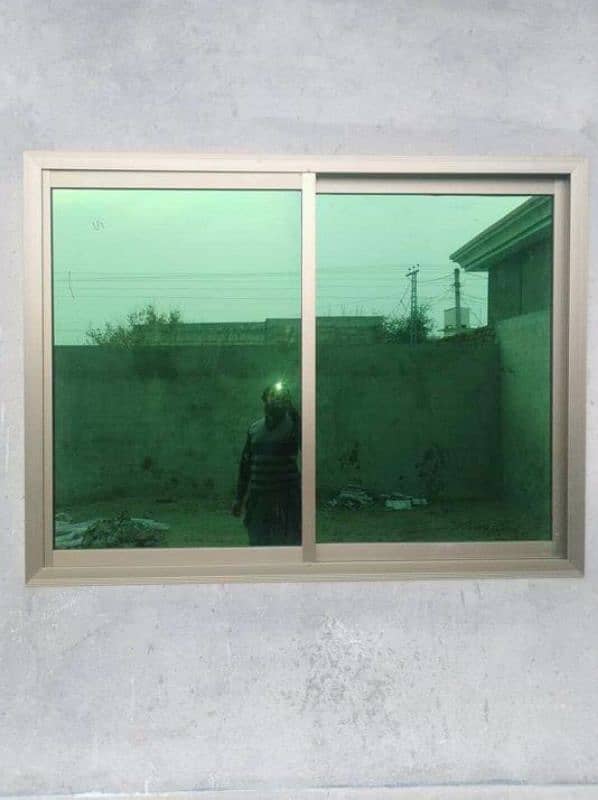 Aluminium window/Upvc door/Glass work/Glass Partition/Upvc window 13