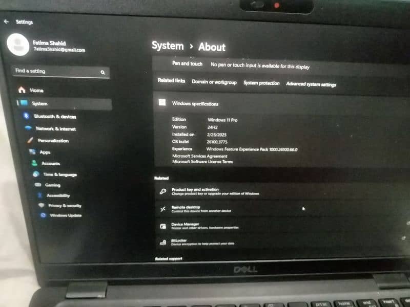 i5 8th generation Dell laptop latitude 0