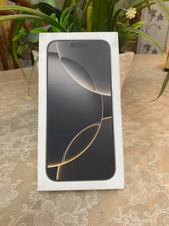 iPhone 16 Pro Max 256GB FU Non-PTA | Box Pack | Excellent Condition
