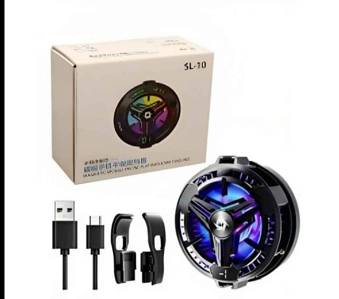 SL 10 Magnetic Cooling Fan With Temperature Sensor 1