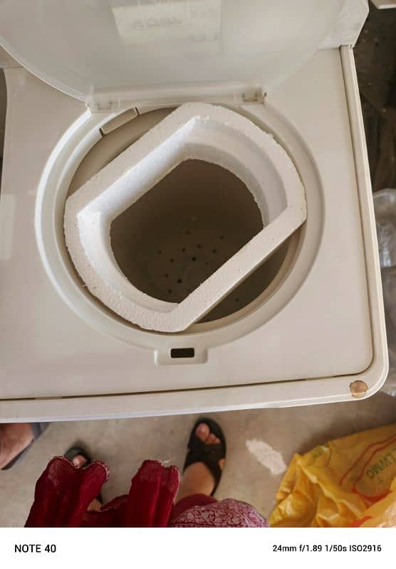 dawlance washing machine with spinner new cover pack 1