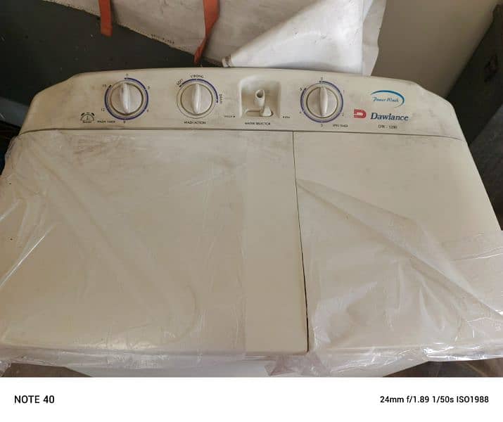 dawlance washing machine with spinner new cover pack 4