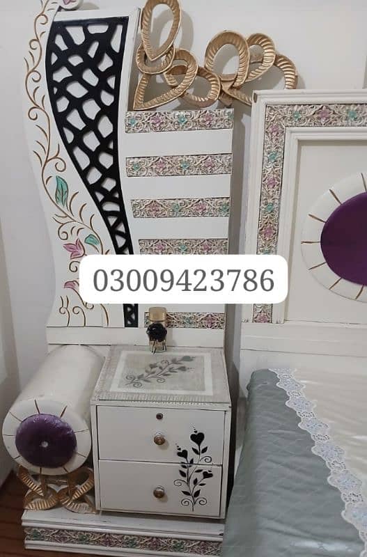 Bed set / bed / Wooden Bed set / Double Bed set / 2