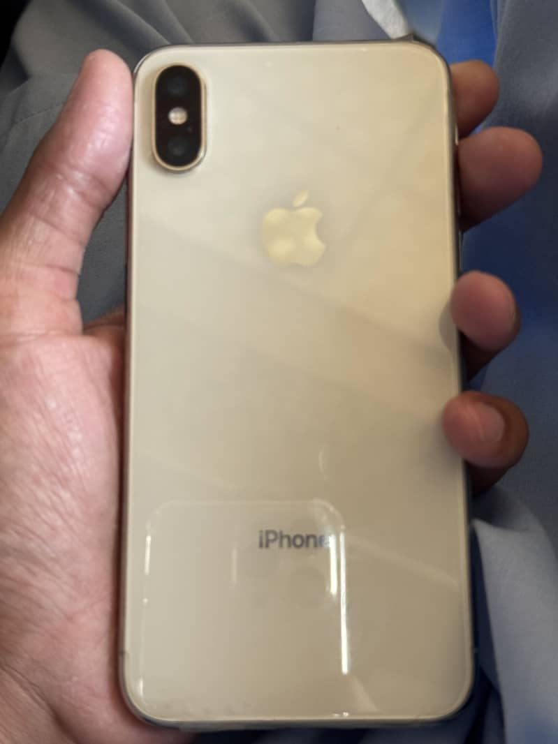 i phone x (NoN PTA) 256GB white silver (with Box) 0