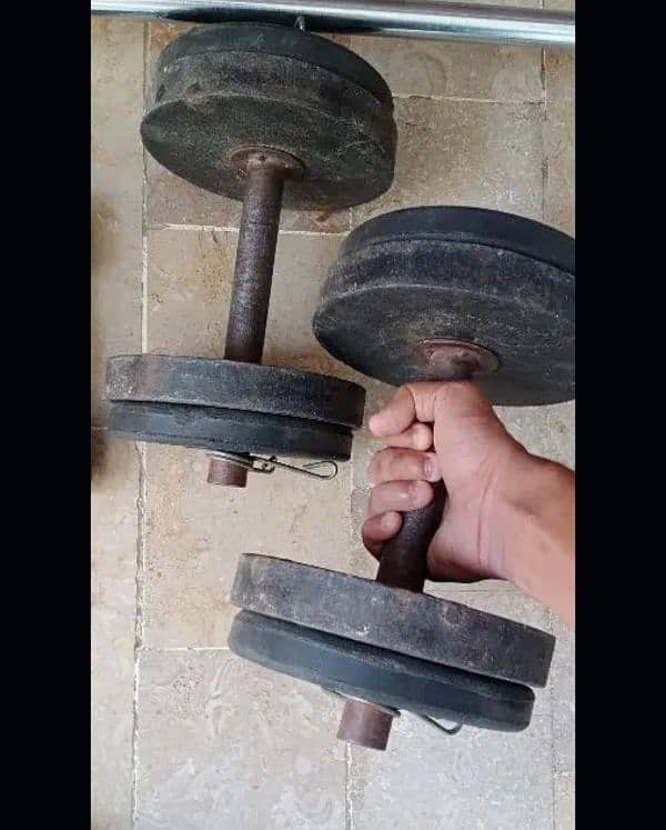 4 Dumbbells 0