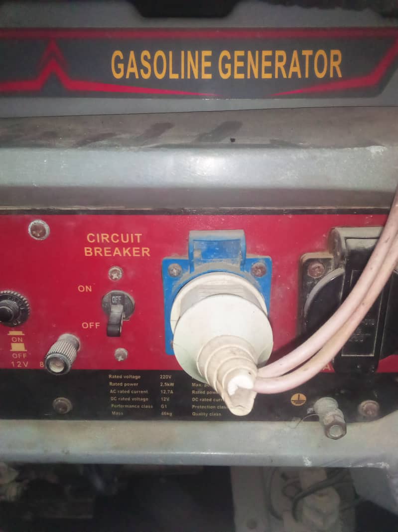 Generator 2.5kva used 4