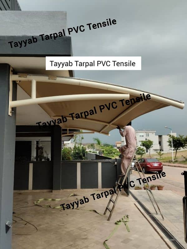 Tensile Shades | Car Parking Shades | Folding Tarpal etc 1