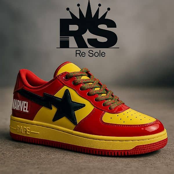 Re Sole present slightly used 100% Branded and Imported shoes 1