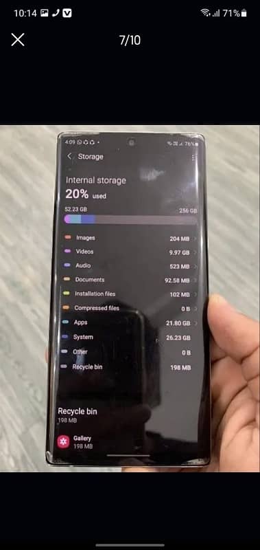 Sumsung note 10 5g 9