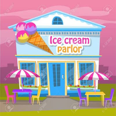 ice cream parlour worker