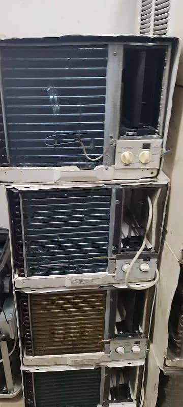 window ac 0.75 ton inverter and non inverter used 6