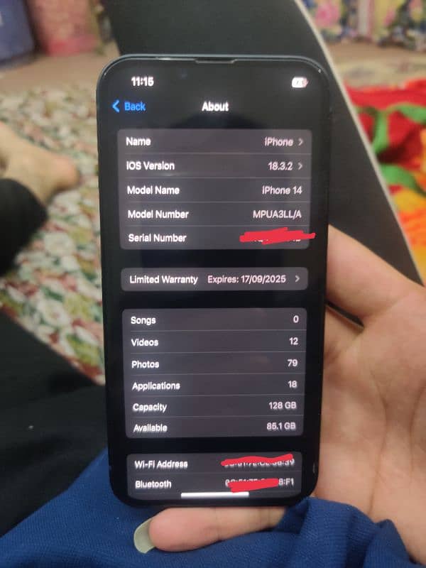 iphone 14 with in warranty 4
