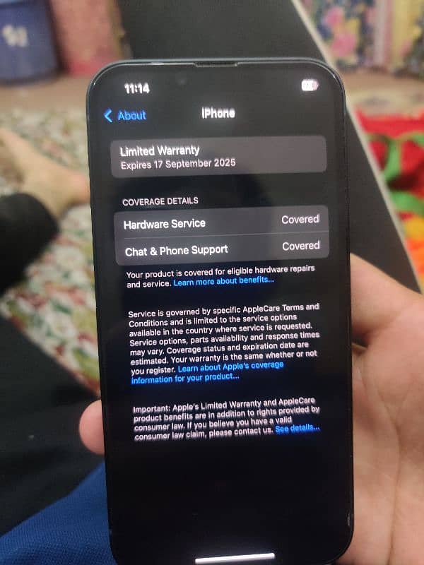 iphone 14 with in warranty 5