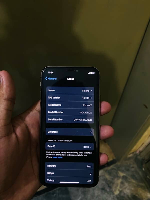 iphone X 64gb Pta Approved 5