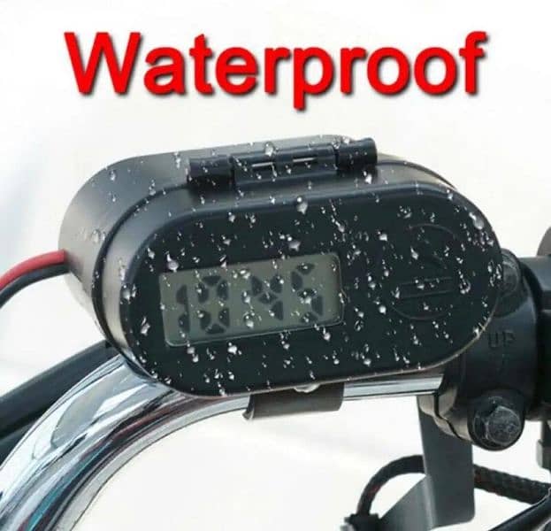 motorcycle bike USB mobile charger multi function 4 free home delivery 0