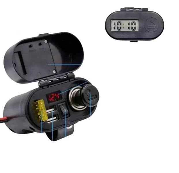 motorcycle bike USB mobile charger multi function 4 free home delivery 5