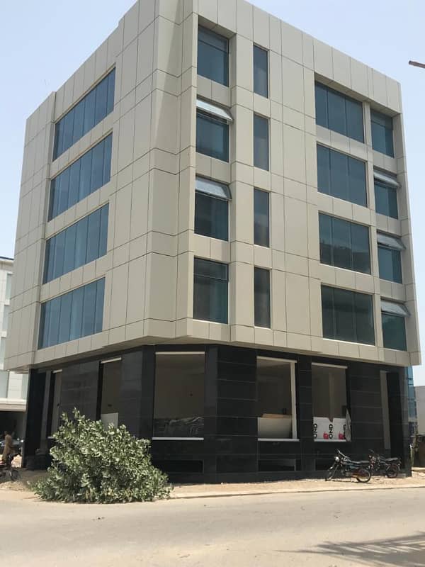 Defence DHA phase 8 brand new office available for rent 0