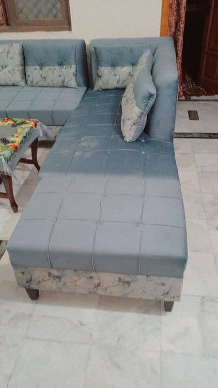 L shaped sofa set 0