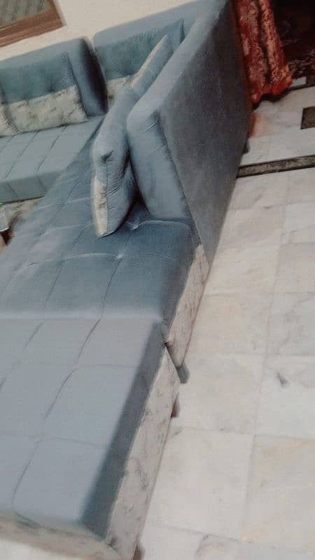 L shaped sofa set 4