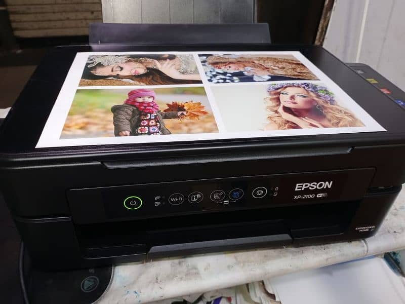 Epson Expression Home XP-2100 All in one Wi-Fi Printer,With InkTank 3