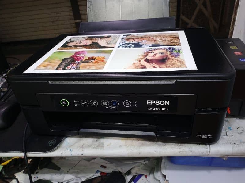 Epson Expression Home XP-2100 All in one Wi-Fi Printer,With InkTank 4