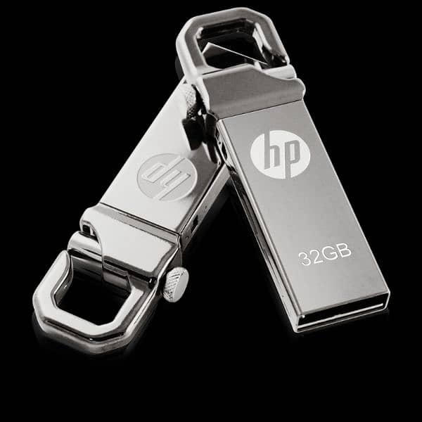 HP, Samsung USB 32GB 64GB 128Gb 256gb 512 gbFlash Drive - Metallic 1