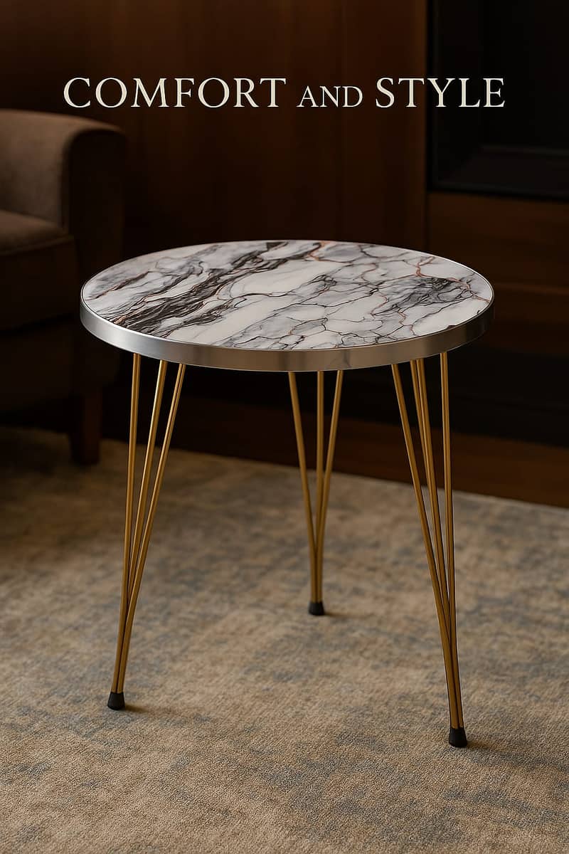 Round Coffee Table  Length 1