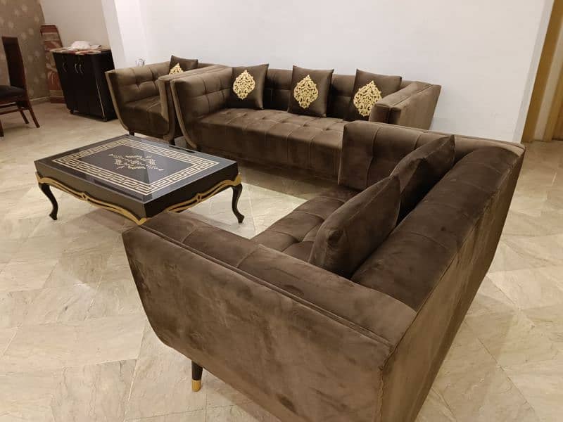 sofa set / poshish sofa / 6 seater sofa 3