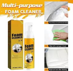 yellow foam cleanser
