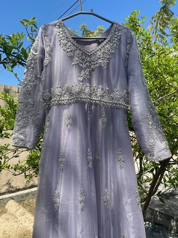 lilac color maxi like new 3