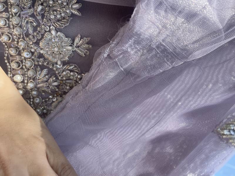 lilac color maxi like new 5