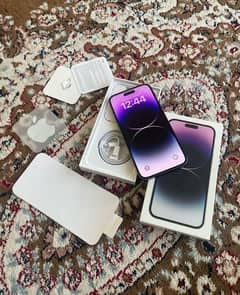 iphone 14 pro max 256 deep purple color