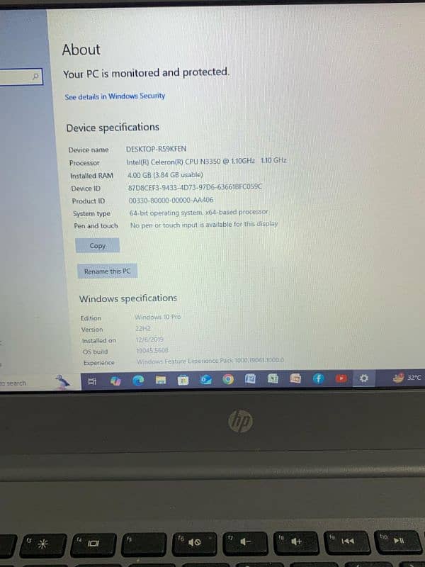 HP Pro book G4__4/128_5th generation 5