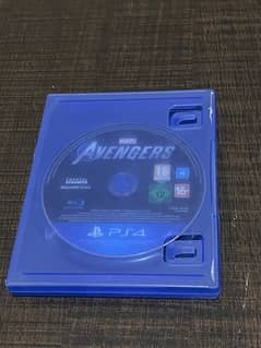 Marvel Avengers PS4 (no cover display)