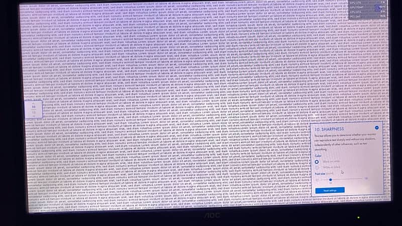 AOC 24” Freesync 1ms 144Hz Gaming Monitor 120hz&75hz 18